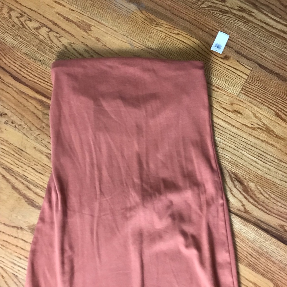 Tan Strapless Dress NWT - Picture 4 of 6